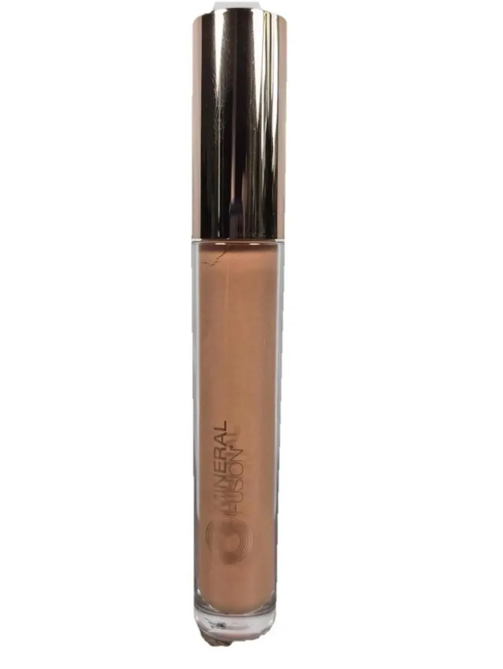 Mineral Fusion in Bondi – Vegan Clean Beauty Lip Gloss – Nude Coral Shine – NIB!